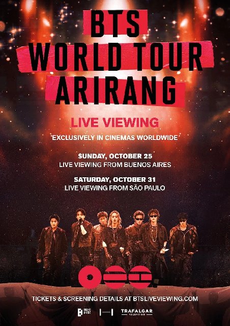  BTS WORLD TOUR 'ARIRANG' IN S�O PAULO: LIVE VIEWING